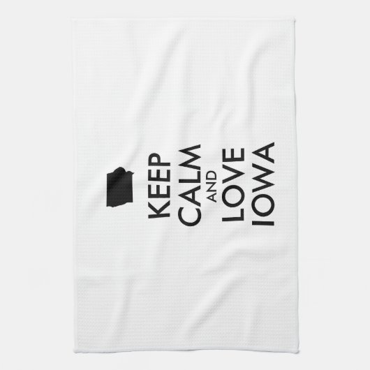  BEHOUD KALM EN VERLIES IOWA THEEDOEK (Verticaal)