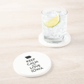  BEHOUD KALM EN VERLIES IOWA ZANDSTEEN ONDERZETTER (Zijkant)