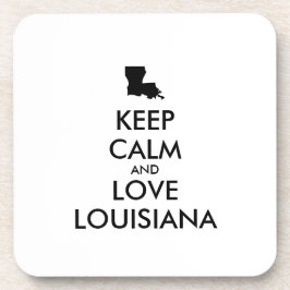  BEHOUD KALM EN VERLIES LOUISIANA BIER ONDERZETTER