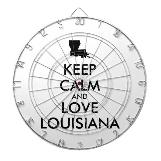 BEHOUD KALM EN VERLIES LOUISIANA DARTBORD (Voorkant)