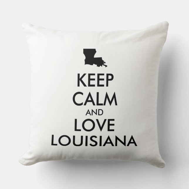  BEHOUD KALM EN VERLIES LOUISIANA KUSSEN (Voorkant)