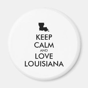 BEHOUD KALM EN VERLIES LOUISIANA MAGNEET