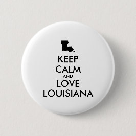 BEHOUD KALM EN VERLIES LOUISIANA RONDE BUTTON 5,7 CM