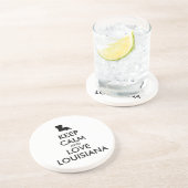  BEHOUD KALM EN VERLIES LOUISIANA ZANDSTEEN ONDERZETTER (Zijkant)