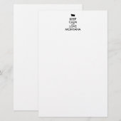  BEHOUD KALM EN VERLIES MONTANA BRIEFPAPIER (Voorkant / Achterkant)