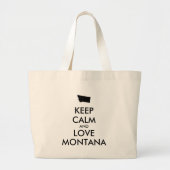  BEHOUD KALM EN VERLIES MONTANA GROTE TOTE BAG (Voorkant)