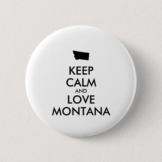  BEHOUD KALM EN VERLIES MONTANA RONDE BUTTON 5,7 CM (Voorkant)