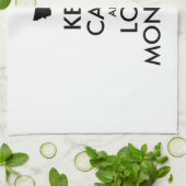  BEHOUD KALM EN VERLIES MONTANA THEEDOEK (Gevouwen)