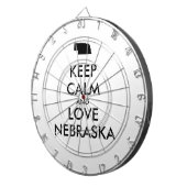  BEHOUD KALM EN VERLIES NEBRASKA DARTBORD (Voorkant Rechts)