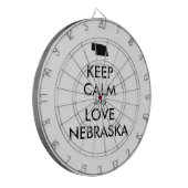  BEHOUD KALM EN VERLIES NEBRASKA DARTBORD (Voorkant Links)