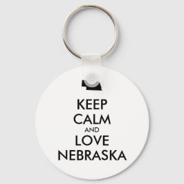 BEHOUD KALM EN VERLIES NEBRASKA SLEUTELHANGER