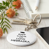  BEHOUD KALM EN VERLIES NEBRASKA SLEUTELHANGER (Zijkant)