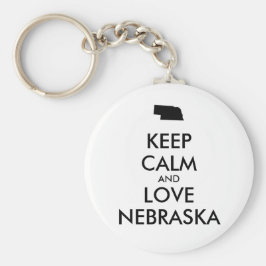  BEHOUD KALM EN VERLIES NEBRASKA SLEUTELHANGER