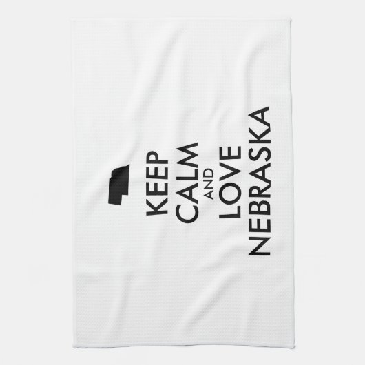  BEHOUD KALM EN VERLIES NEBRASKA THEEDOEK (Verticaal)