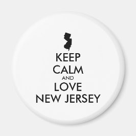  BEHOUD KALM EN VERLIES NIEUWE JERSEY MAGNEET