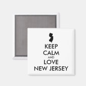  BEHOUD KALM EN VERLIES NIEUWE JERSEY MAGNEET (Voorkant / Achterkant)