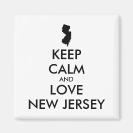  BEHOUD KALM EN VERLIES NIEUWE JERSEY MAGNEET