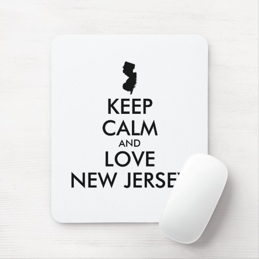  BEHOUD KALM EN VERLIES NIEUWE JERSEY MUISMAT (Met muis)