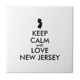  BEHOUD KALM EN VERLIES NIEUWE JERSEY TEGELTJE