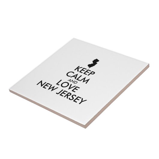  BEHOUD KALM EN VERLIES NIEUWE JERSEY TEGELTJE (Zijkant)