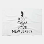  BEHOUD KALM EN VERLIES NIEUWE JERSEY THEEDOEK (Horizontaal)