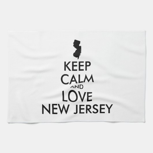 BEHOUD KALM EN VERLIES NIEUWE JERSEY THEEDOEK (Horizontaal)