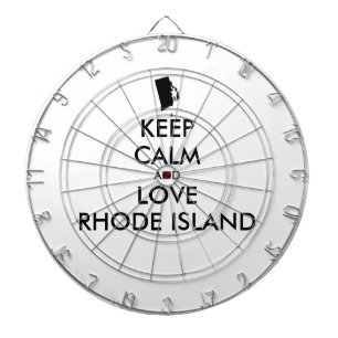  BEHOUD KALM EN VERLIES RHODE ISLAND DARTBORD
