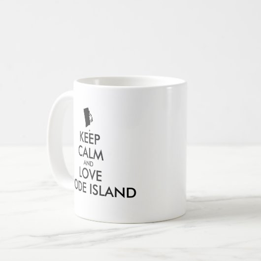  BEHOUD KALM EN VERLIES RHODE ISLAND KOFFIEMOK (Voorkant links)