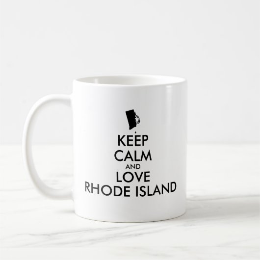 BEHOUD KALM EN VERLIES RHODE ISLAND KOFFIEMOK (Links)