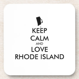  BEHOUD KALM EN VERLIES RHODE ISLAND ONDERZETTER
