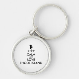  BEHOUD KALM EN VERLIES RHODE ISLAND SLEUTELHANGER