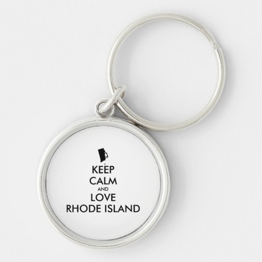  BEHOUD KALM EN VERLIES RHODE ISLAND SLEUTELHANGER (Voorkant)