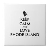  BEHOUD KALM EN VERLIES RHODE ISLAND TEGELTJE (Voorkant)