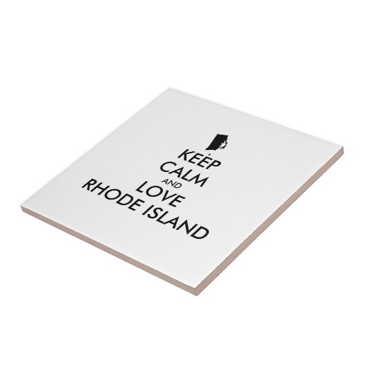  BEHOUD KALM EN VERLIES RHODE ISLAND TEGELTJE (Zijkant)