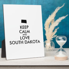  BEHOUD KALM EN VERLIES ZUID-DAKOTA FOTOPLAAT