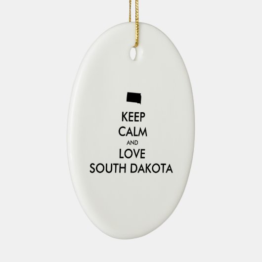  BEHOUD KALM EN VERLIES ZUID-DAKOTA KERAMISCH ORNAMENT (Rechts)