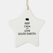  BEHOUD KALM EN VERLIES ZUID-DAKOTA KERAMISCH ORNAMENT (Rechts)