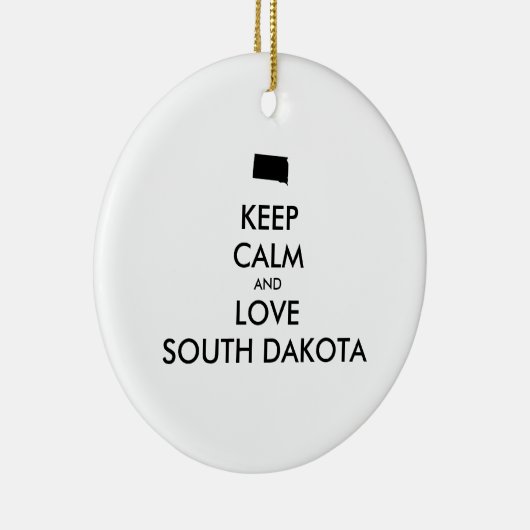  BEHOUD KALM EN VERLIES ZUID-DAKOTA KERAMISCH ORNAMENT (Rechts)