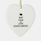  BEHOUD KALM EN VERLIES ZUID-DAKOTA KERAMISCH ORNAMENT (Rechts)