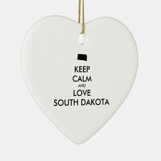  BEHOUD KALM EN VERLIES ZUID-DAKOTA KERAMISCH ORNAMENT (Rechts)