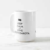  BEHOUD KALM EN VERLIES ZUID-DAKOTA KOFFIEMOK (Voorkant links)