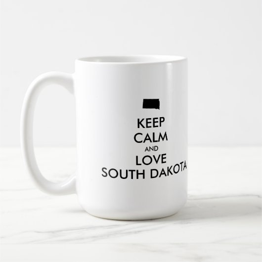  BEHOUD KALM EN VERLIES ZUID-DAKOTA KOFFIEMOK (Links)