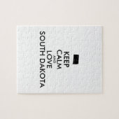  BEHOUD KALM EN VERLIES ZUID-DAKOTA LEGPUZZEL (Horizontaal)