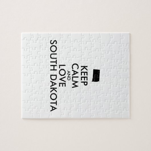 BEHOUD KALM EN VERLIES ZUID-DAKOTA LEGPUZZEL (Horizontaal)