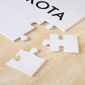  BEHOUD KALM EN VERLIES ZUID-DAKOTA LEGPUZZEL (Zijkant)