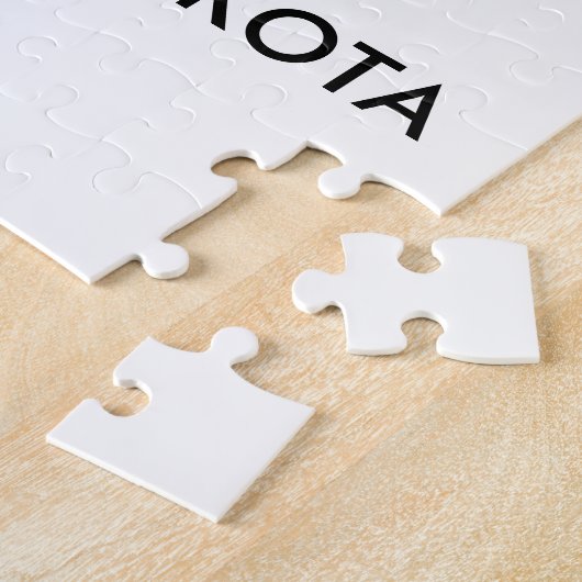  BEHOUD KALM EN VERLIES ZUID-DAKOTA LEGPUZZEL (Zijkant)