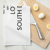  BEHOUD KALM EN VERLIES ZUID-DAKOTA THEEDOEK (Quarter Fold)