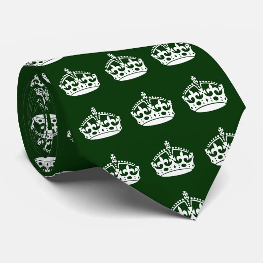 BEHOUD KROEPEN op Groen pas dit aan! Stropdas (Opgerold)