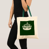 BEHOUD KROOMAAL OP bos Groen aanpast dit Tote Bag (Voorkant (product))