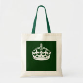 BEHOUD KROOMAAL OP bos Groen aanpast dit Tote Bag (Voorkant)